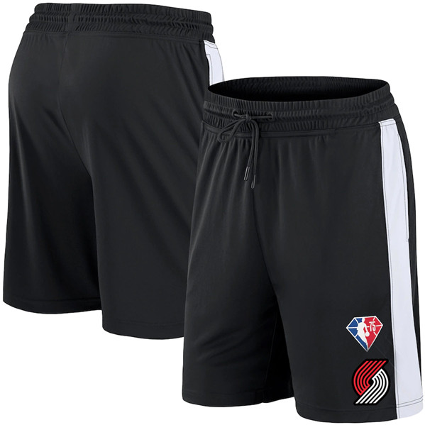 Men's Portland Trail Blazers Black Shorts